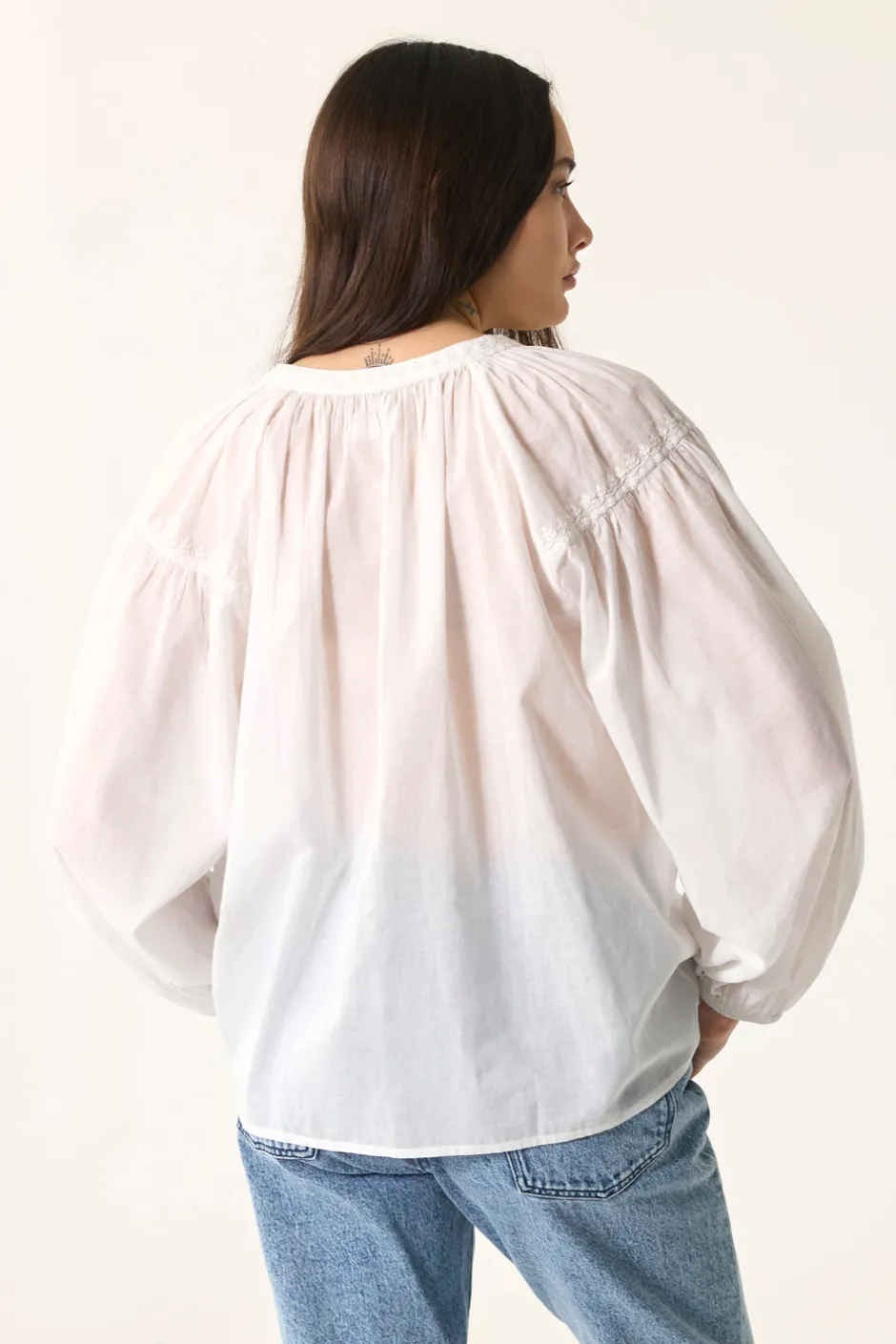 blouse_renee_ecru_5.webp Blouse Renee | Des Petit Hauts Discount