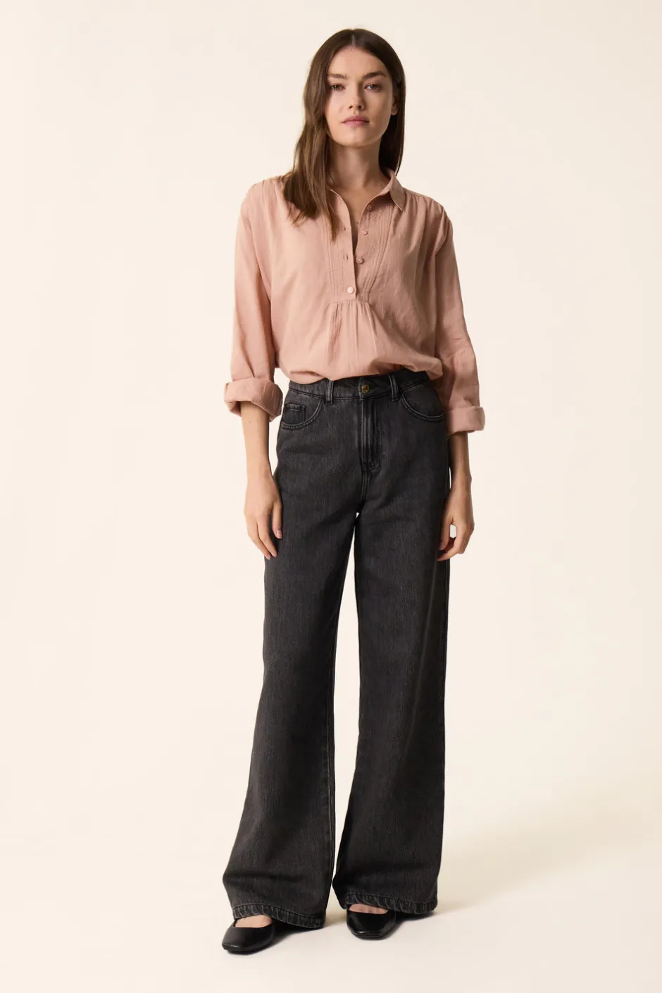 blouse_rudeon_naturel_3.webp Blouse Rudeon | Des Petit Hauts Cheap