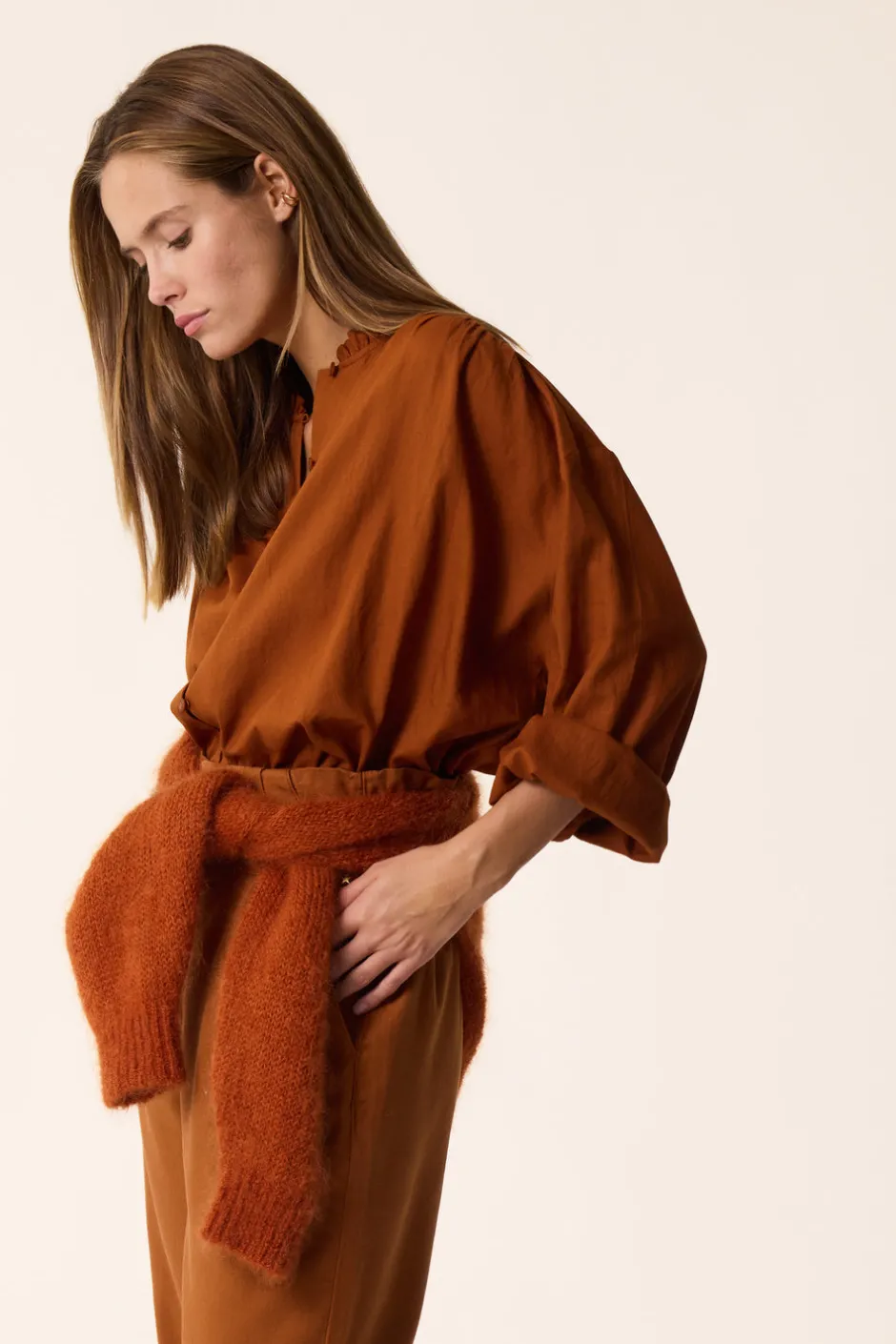 blouse_rudy_ecureuil_0.webp Blouse Rudy | Des Petit Hauts Sale