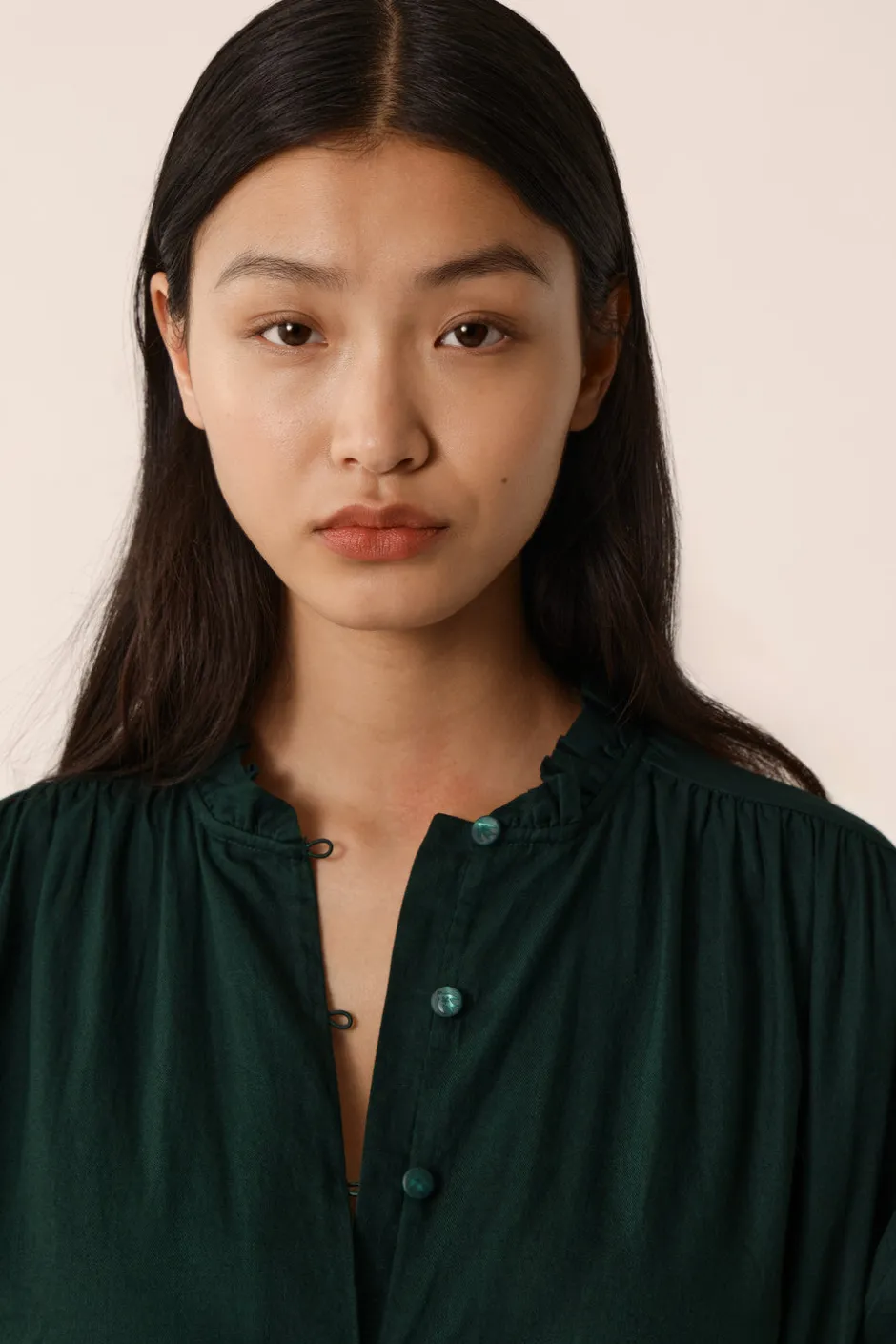 blouse_rudy_epicea_0.webp Blouse Rudy | Des Petit Hauts New