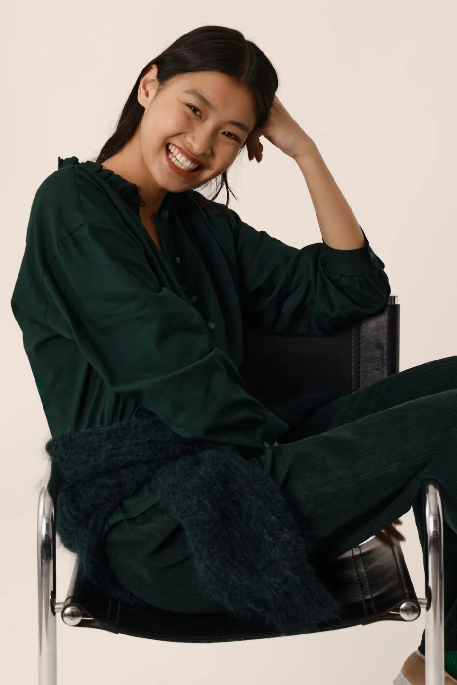 blouse_rudy_epicea_2.webp Blouse Rudy | Des Petit Hauts New