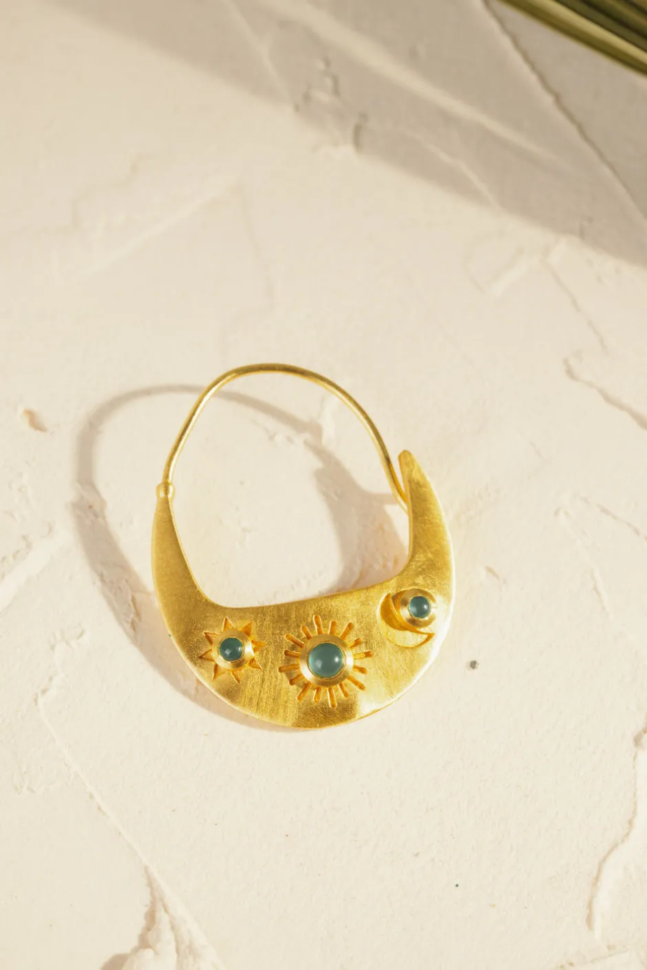 boucles_doreilles_pampa_onyx_vert_0.webp Boucles D'Oreilles Pampa | Des Petit Hauts Flash Sale