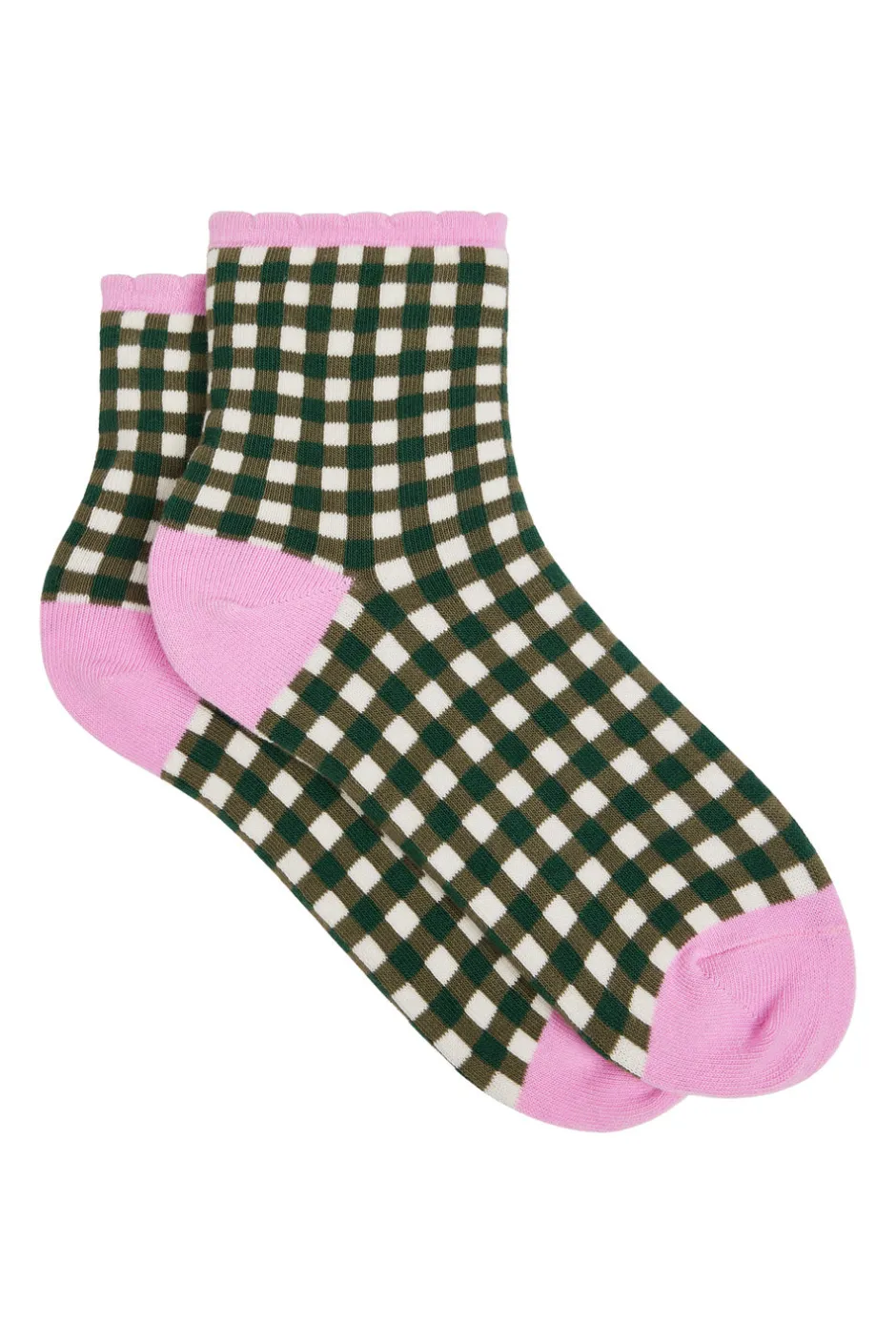 chaussettes_willem_vichy_epicea_0.webp Chaussettes Willem | Des Petit Hauts Fashion