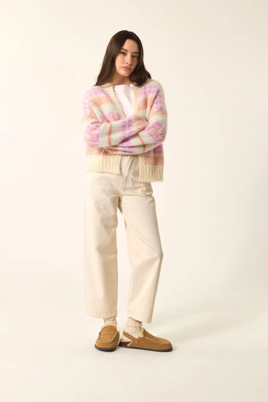 gilet_albus_jacquard_1.webp Gilet Albus | Des Petit Hauts Best Sale