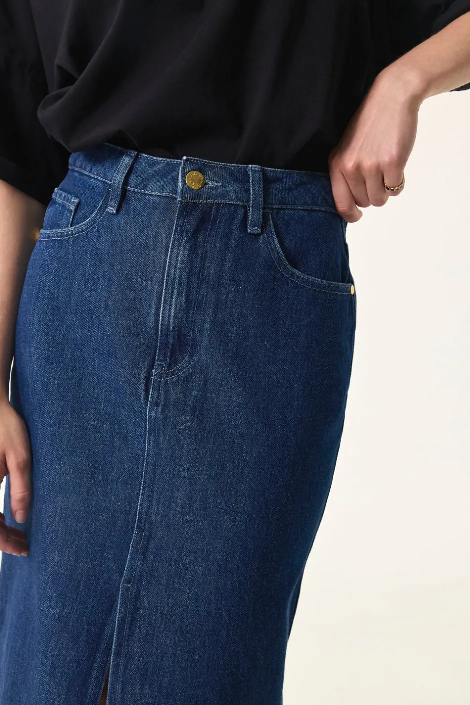 jupe_louria_indigo_0.webp Jupe Louria | Des Petit Hauts Flash Sale