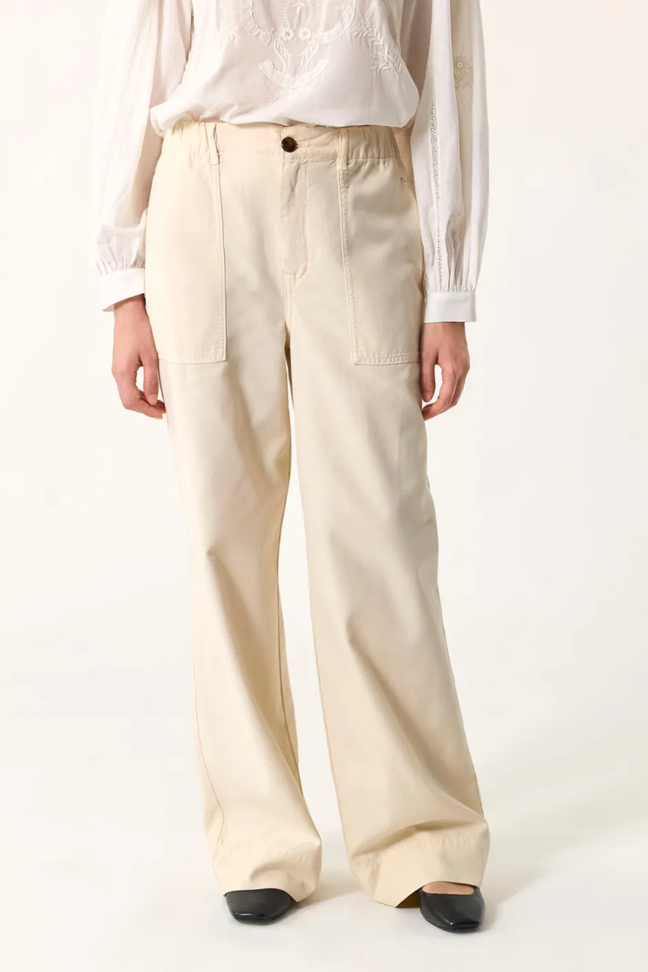 pantalon_elaia_ecru_0.webp Pantalon Elaia | Des Petit Hauts New