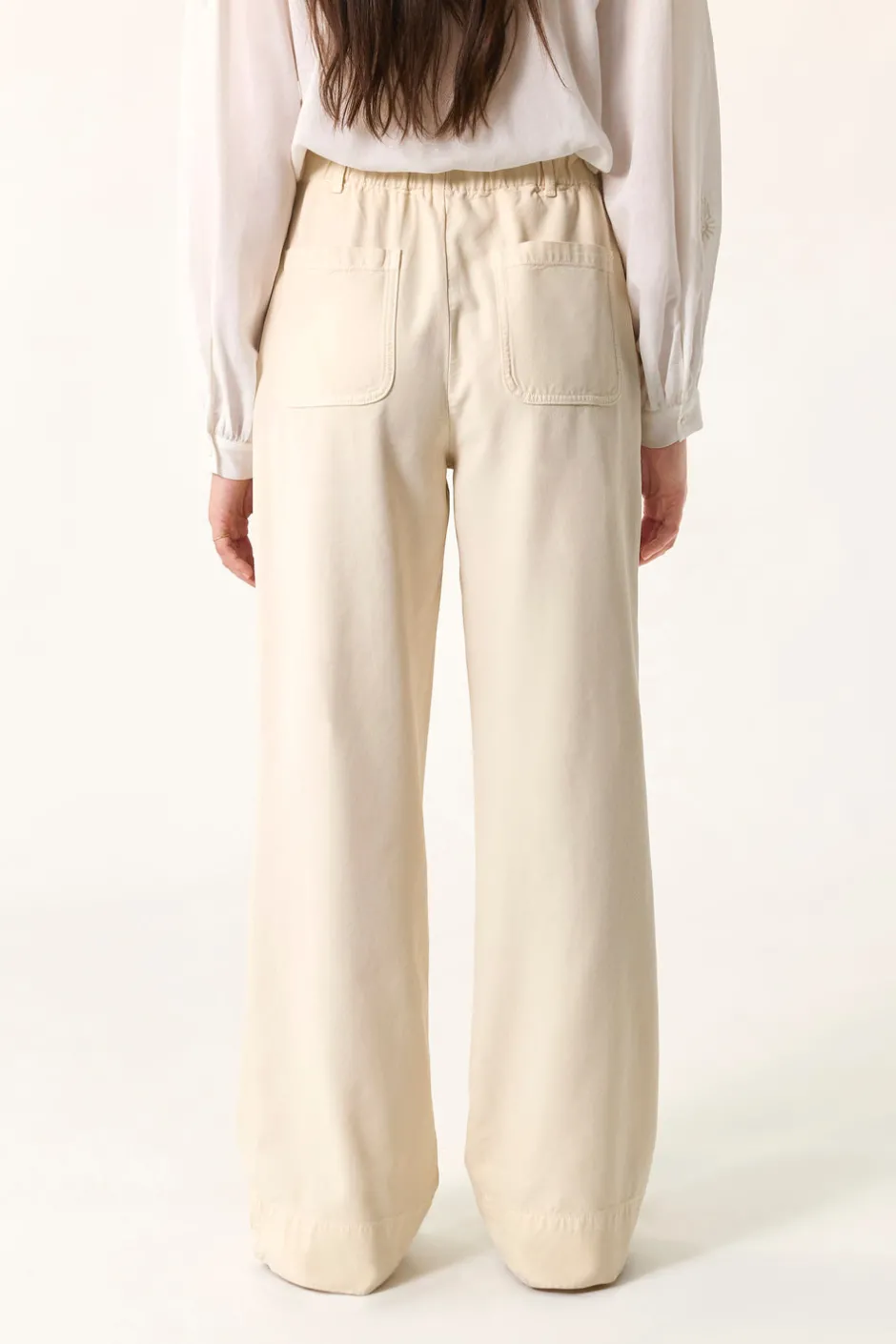 pantalon_elaia_ecru_1.webp Pantalon Elaia | Des Petit Hauts New