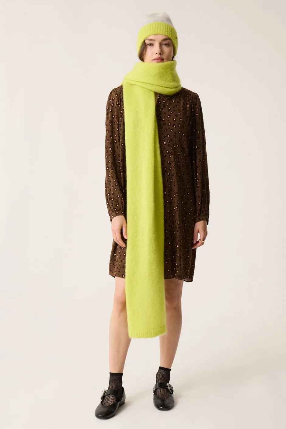 robe_solene_leo_kaki_6.webp Robe Solene | Des Petit Hauts Store