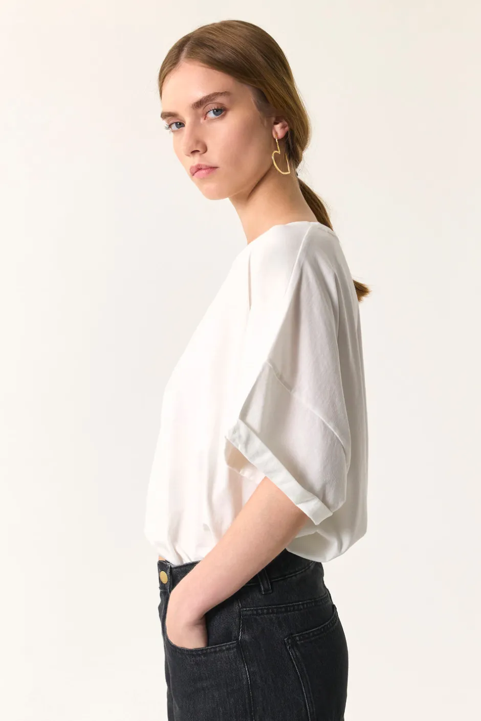 teeshirt_haricia_ecru_4.webp Tee-shirt Haricia | Des Petit Hauts Hot